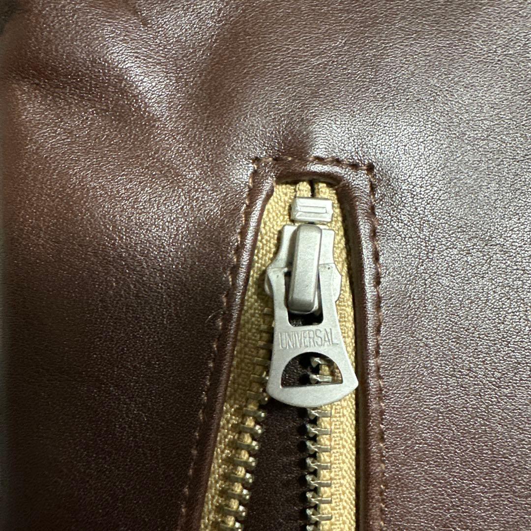 441タイプ 英国風ダブルライダース 茶芯カウハイド 36 S 新品特価