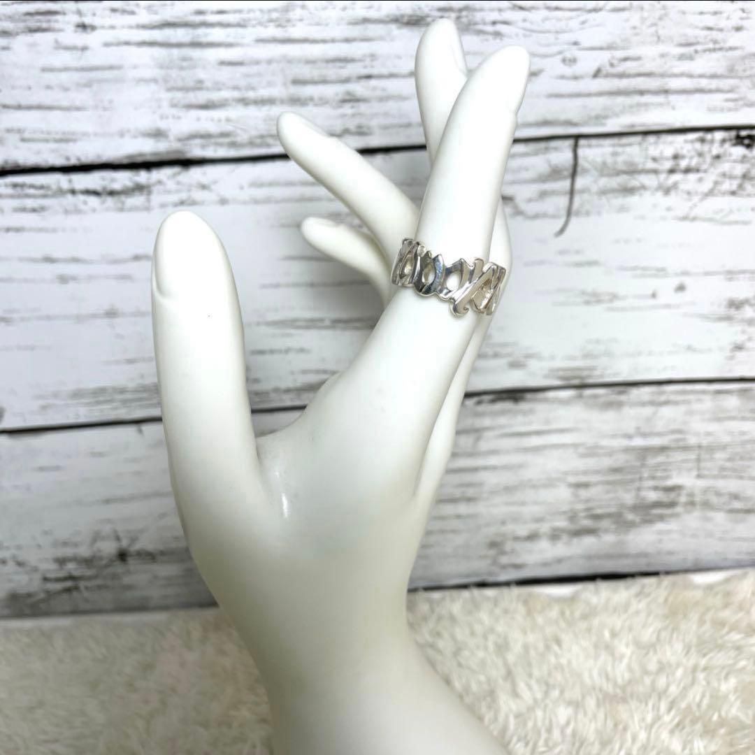 TIFFANY&Co.ティファニー　ラブ&キスリング　12号