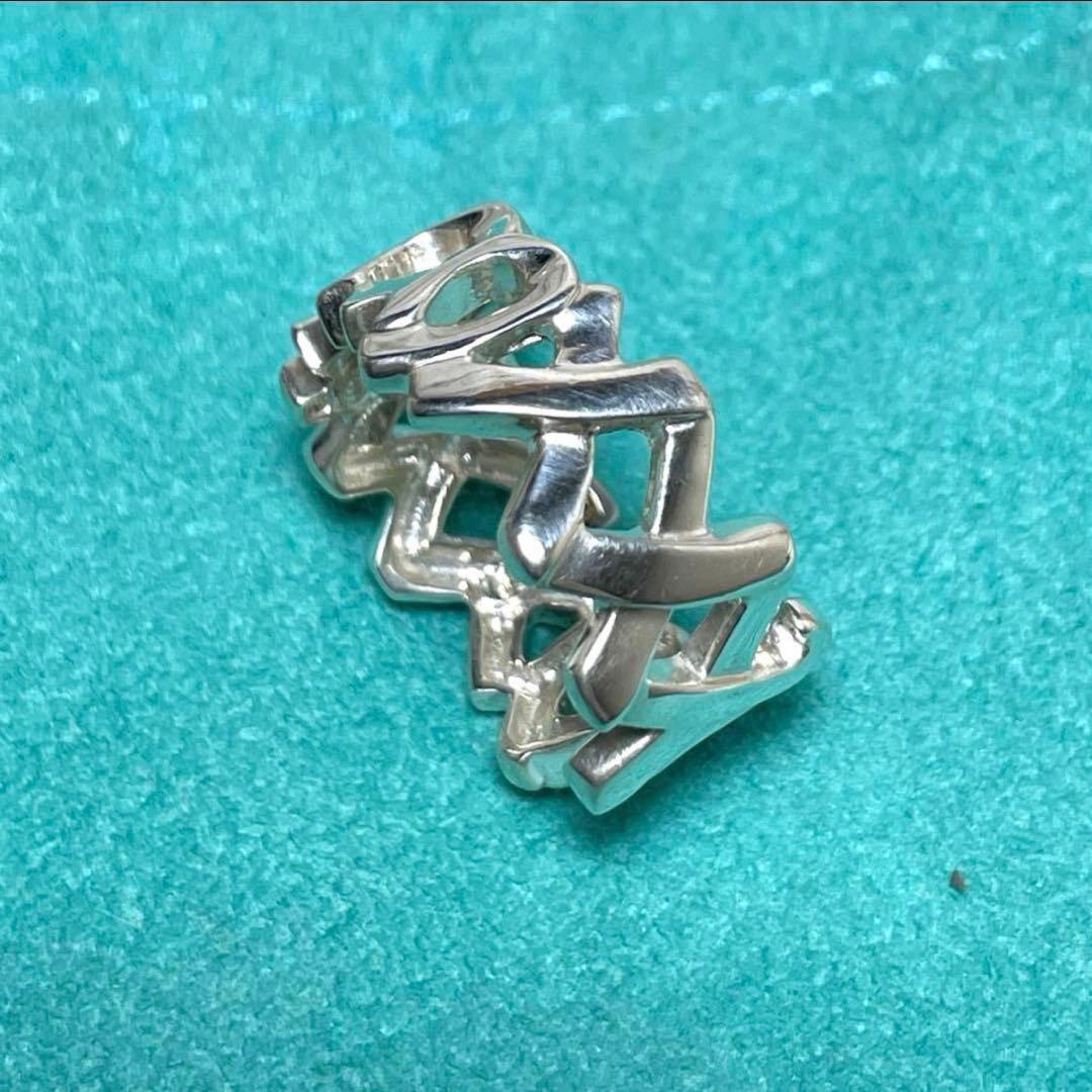 TIFFANY&Co.ティファニー　ラブ&キスリング　12号