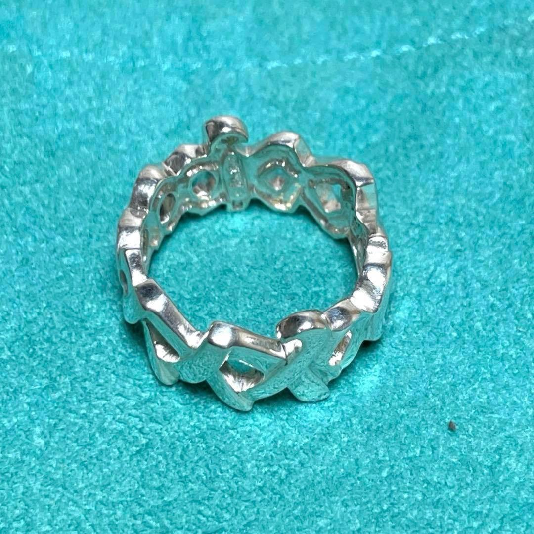 TIFFANY&Co.ティファニー　ラブ&キスリング　12号