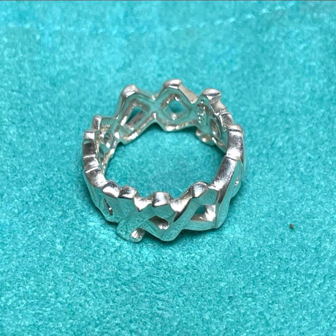 TIFFANY&Co.ティファニー　ラブ&キスリング　12号