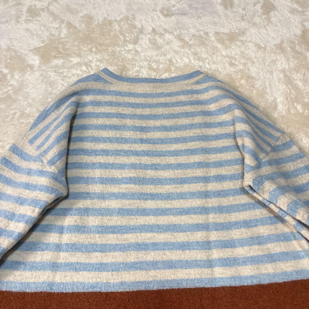 美品✨45rpm 縮絨ニットのビッグチュニック 定価42900円