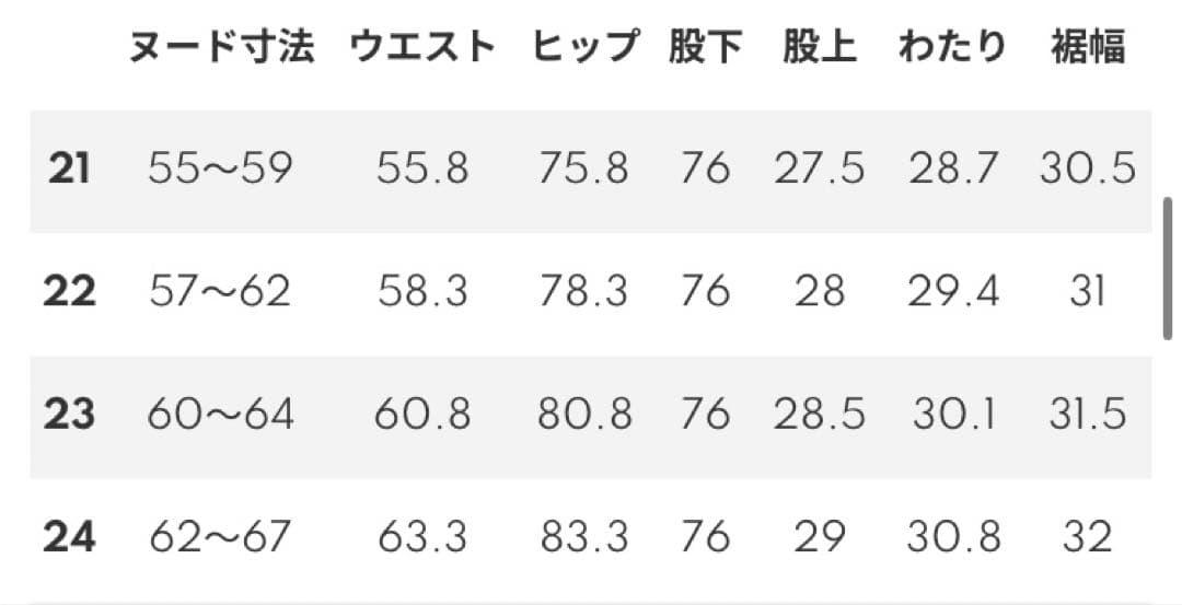 ヤヌーク　ワイドフレア24