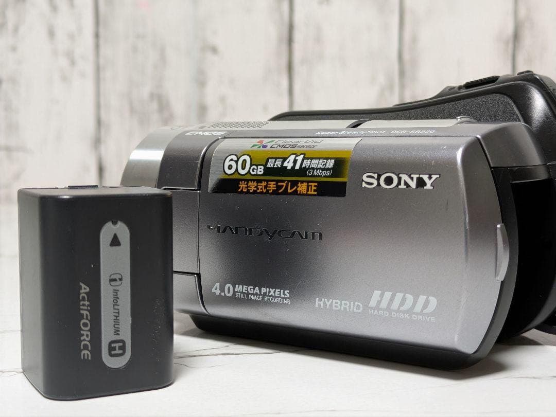 SONY　DCR-SR220　HDD内蔵60GB