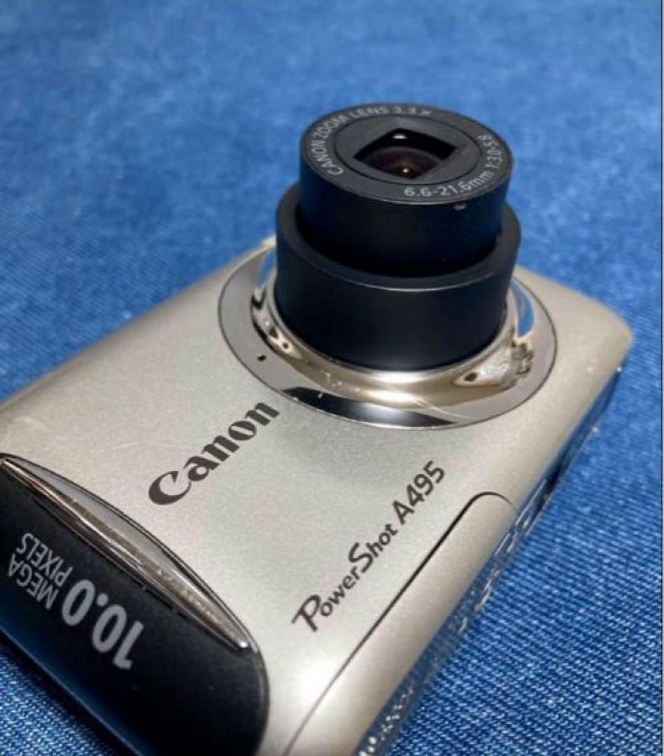 【動作確認済】Canon PowerShot A495 コンパクトデジタルカメラ