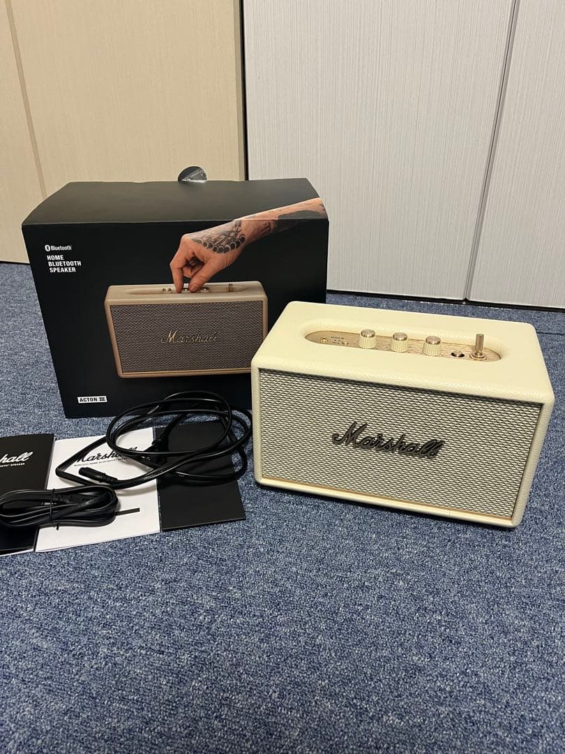 専用　Marshall ワイヤレススピーカー Acton III クリーム