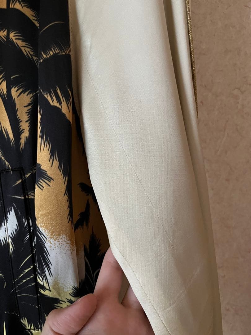 saint laurent paris エディ期　パームツリー　スカジャン　42