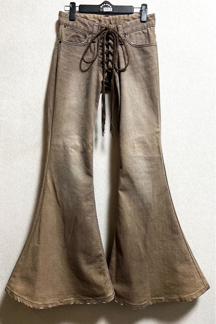 ifsixwasnine イフシックスワズナイン スーパーベルボトム 茶色