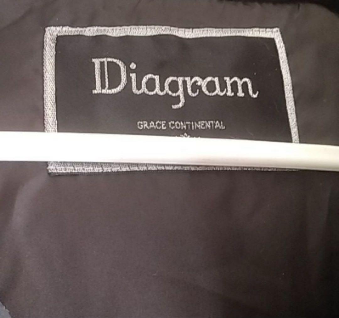 グレイスコンチネンタル　ダイナグラム　ファーダウンベスト