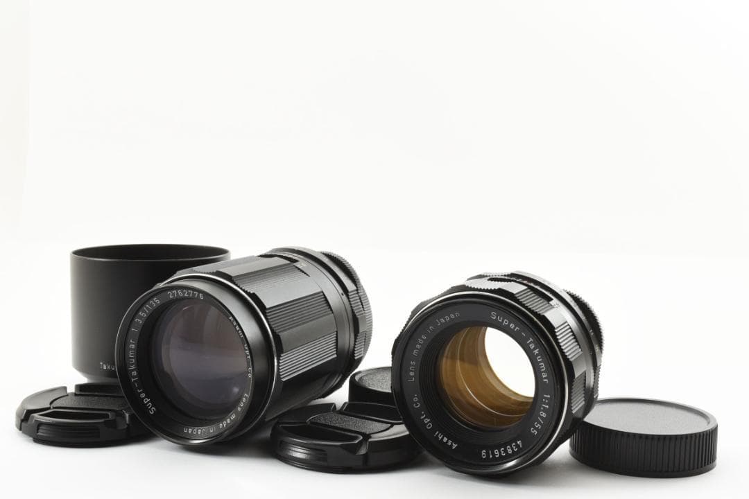【レンズ2点セット】Super Takumar 55mm 135mm SO240