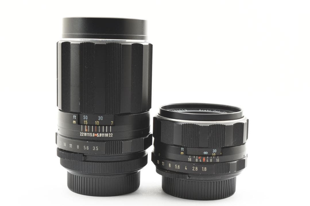 【レンズ2点セット】Super Takumar 55mm 135mm SO240
