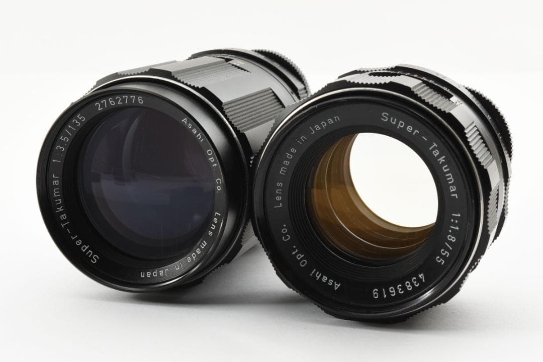【レンズ2点セット】Super Takumar 55mm 135mm SO240