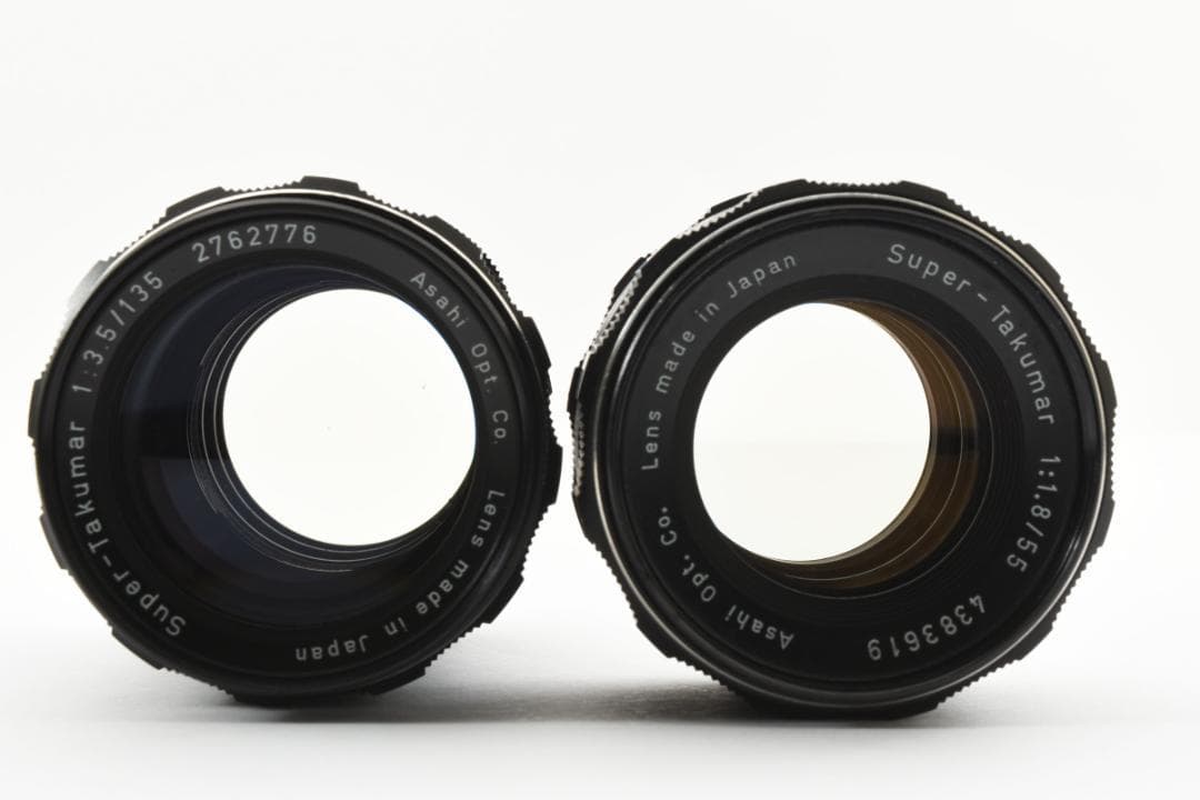 【レンズ2点セット】Super Takumar 55mm 135mm SO240
