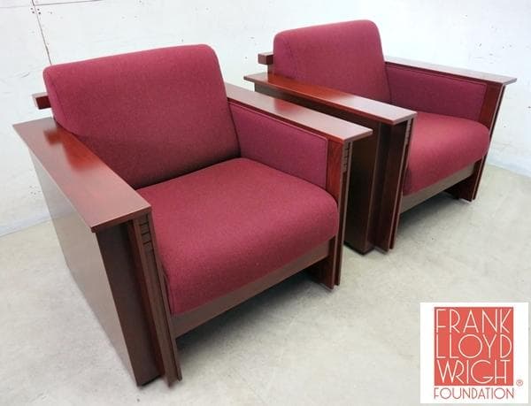 美品■コクヨ■フランク・ロイド・ライト■タリアセン■アームソファ■2台セット■