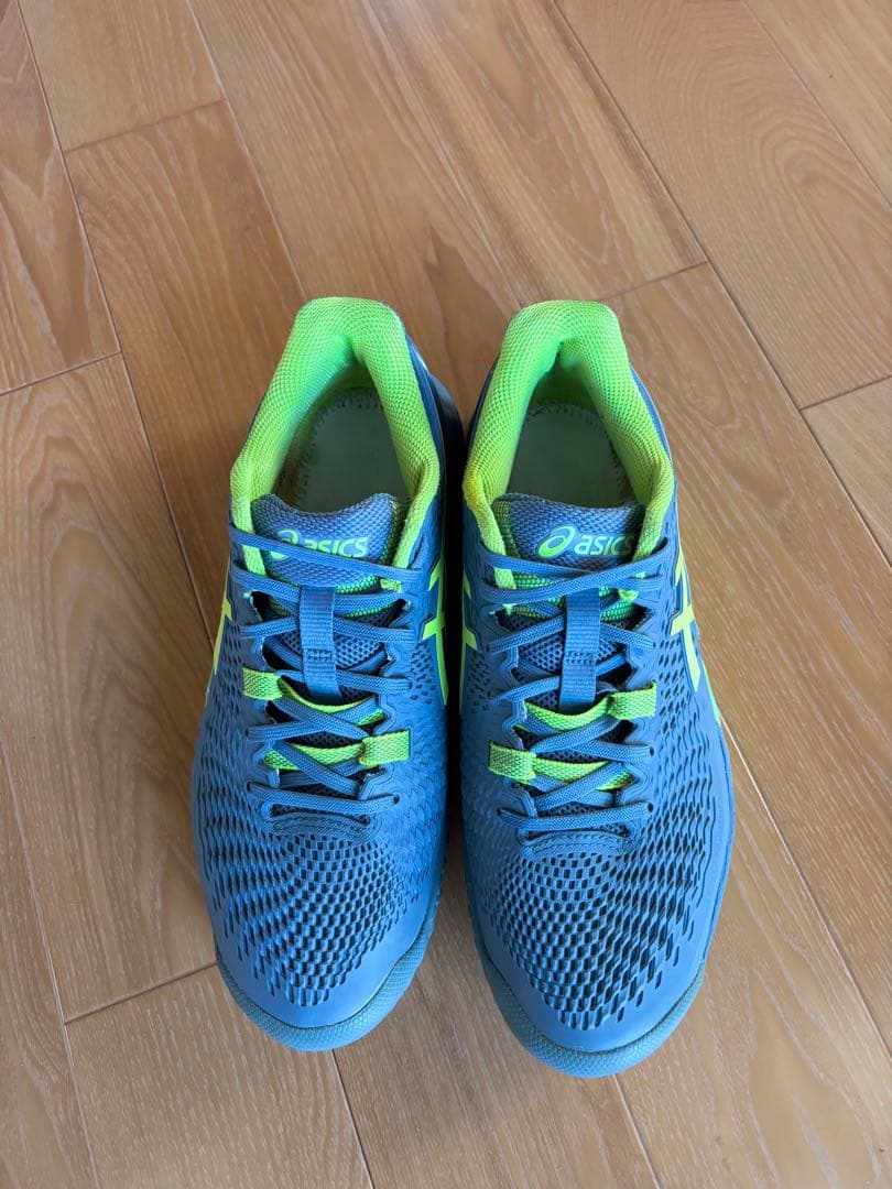 美中古アシックスメンズ ゲルレゾリューション9 オムニクレー用26.5cm