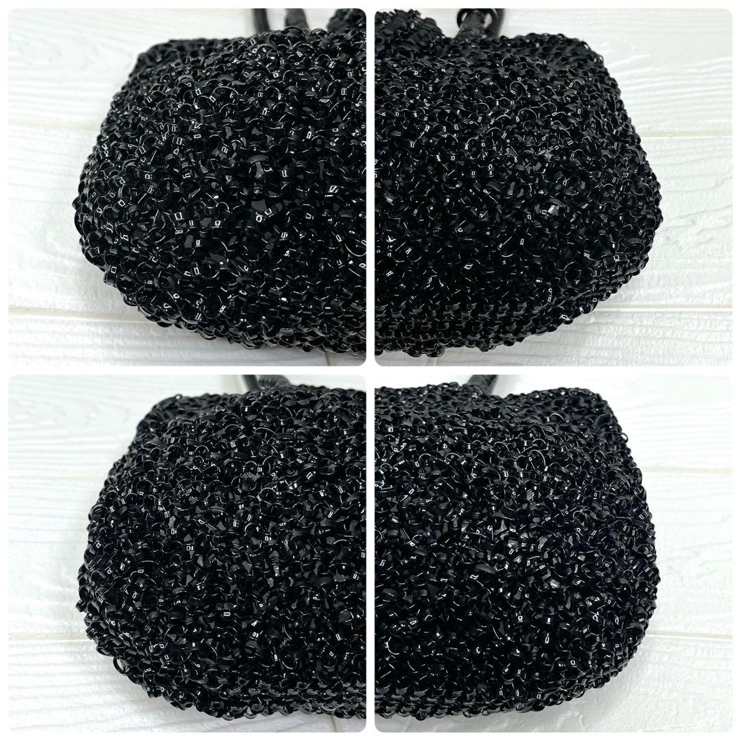 ✨極美品✨☘️ANTEPRIMA☘️✨ハンドバッグ✨ワイヤーバッグ✨リボン編み込み✨