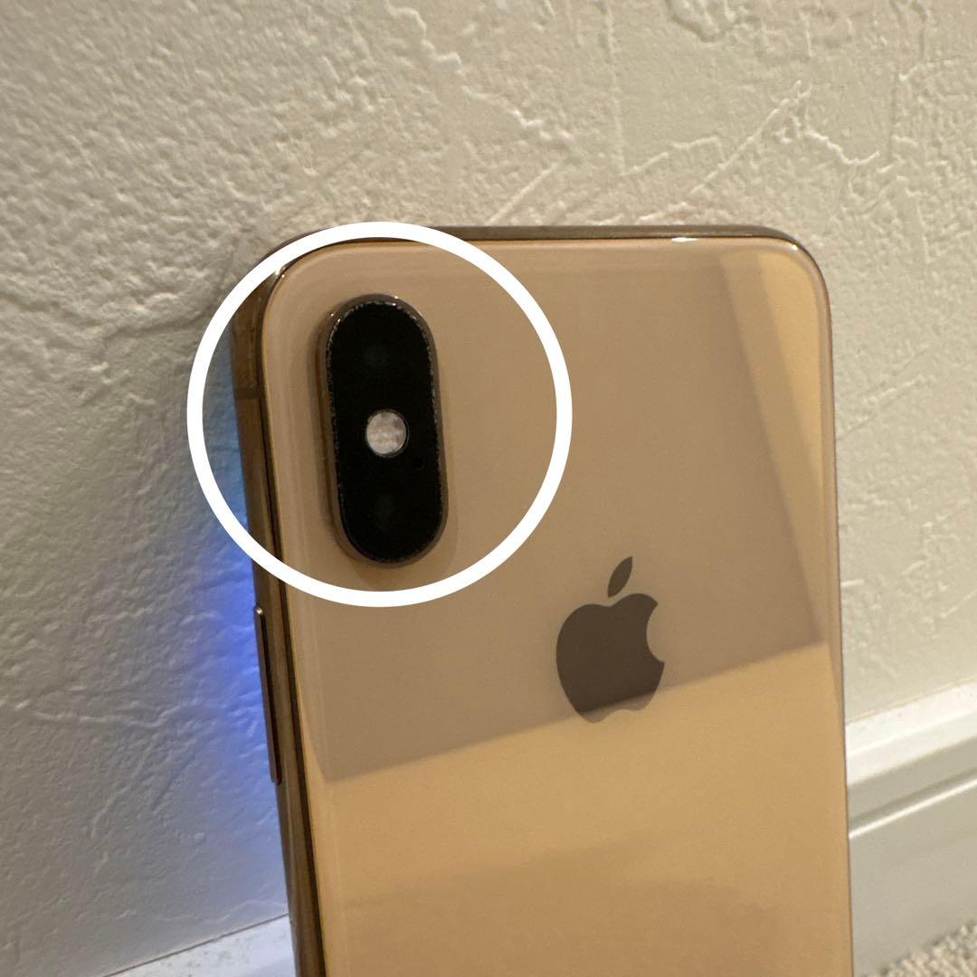 iPhone XS 256GB ゴールド SIMフリー 本体 バッテリー73％