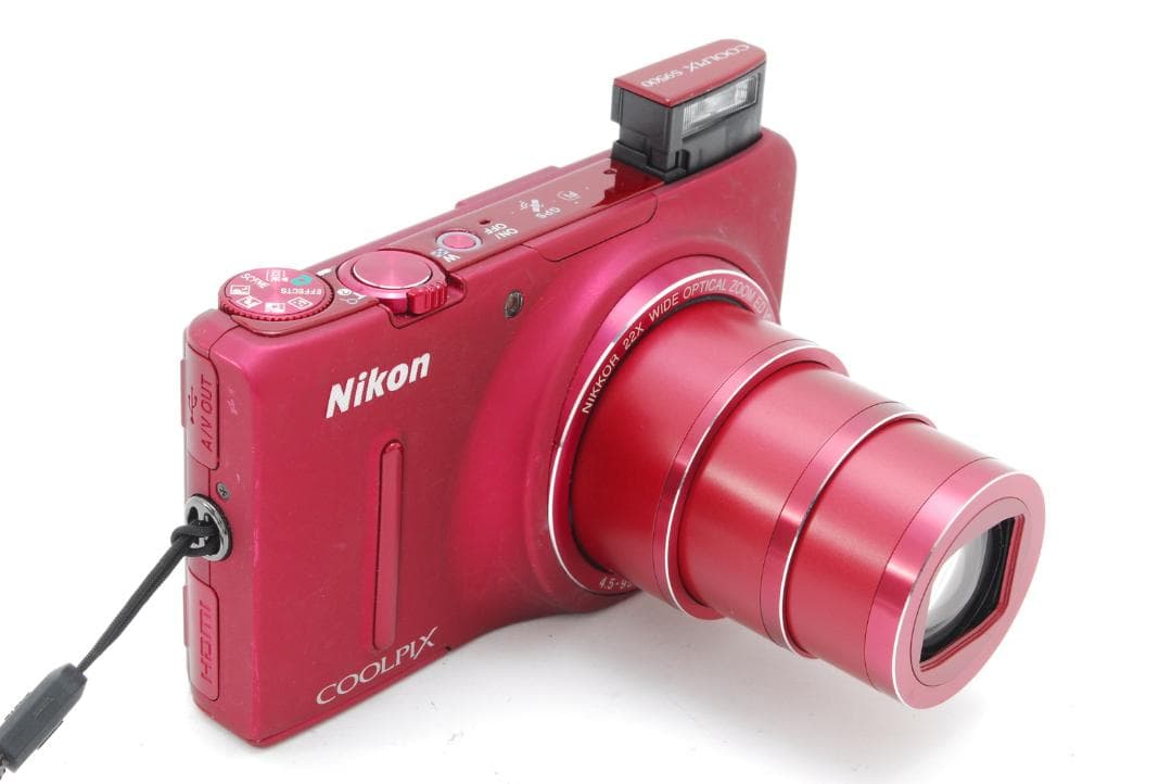 Nikon COOLPIX s9500 赤 コンパクトデジタルカメラ 動作確認済