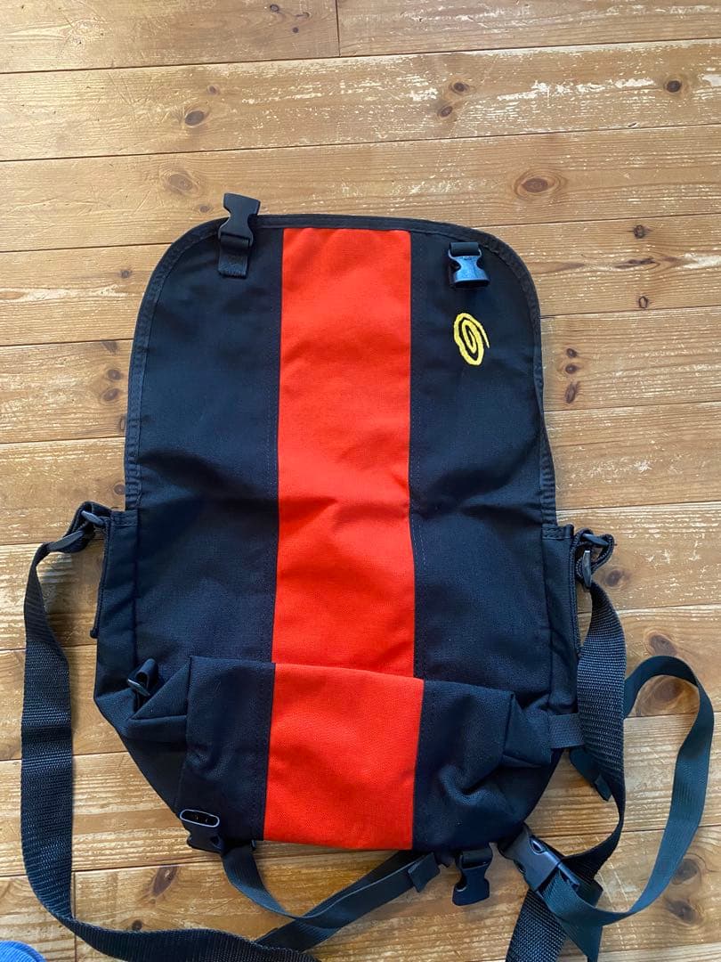 【美品】TIMBUK2 メッセンジャーバッグ Sサイズ ブラック×オレンジ