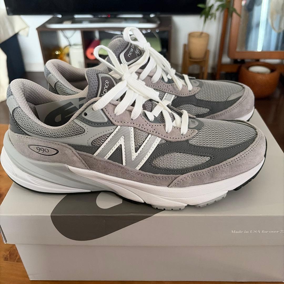New Balance 990V6 グレー 27