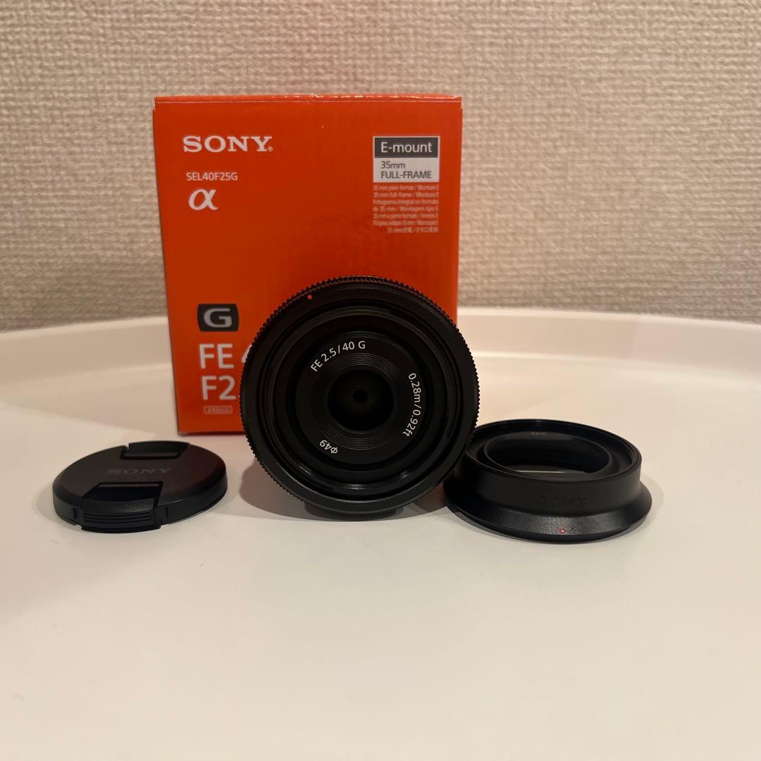 Sony FE 40mm F2.5 G レンズ 本体