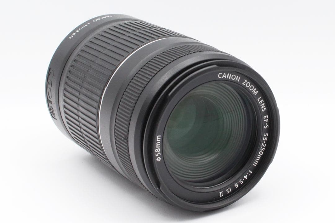 美品✨望遠レンズ✨手ブレ補正⭕️Canon EF-S 55-250mm IS Ⅱ