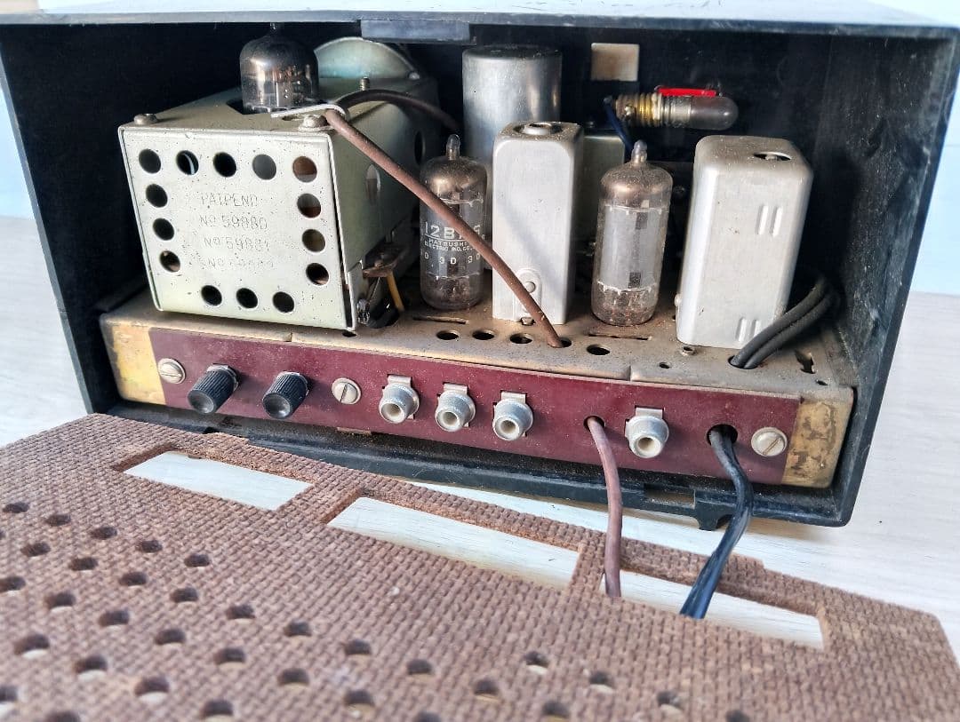 TRIO真空管FMチューナーFM-108 ジャンク品(よ35)