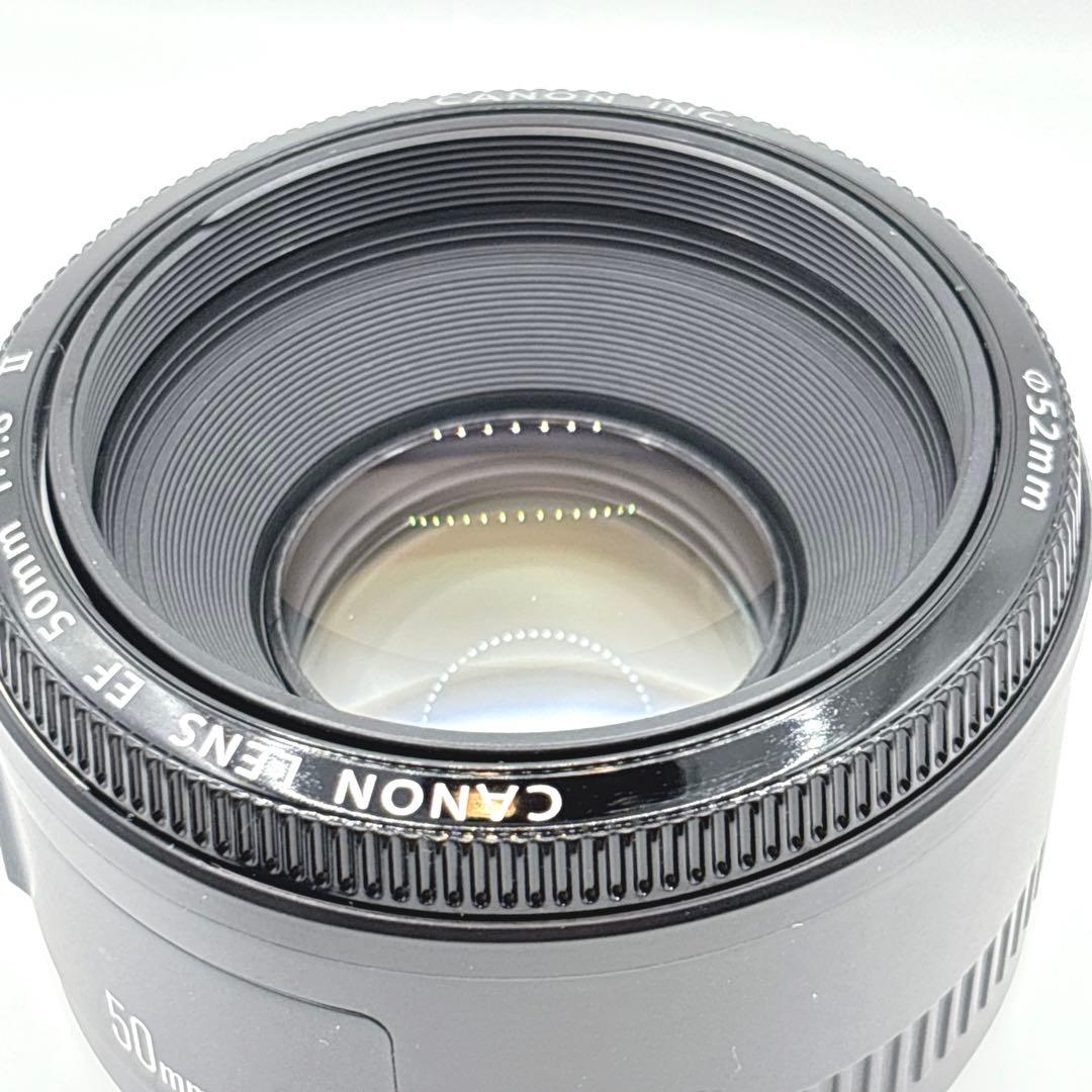 Canon 50mm f/1.8 II 単焦点レンズ キヤノン　レンズ　カメラ