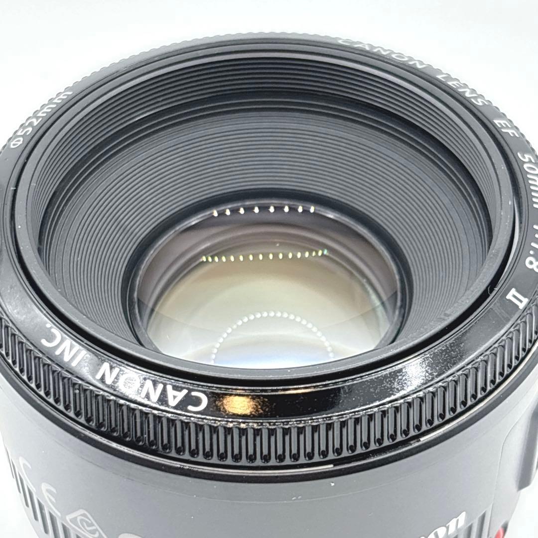 Canon 50mm f/1.8 II 単焦点レンズ キヤノン　レンズ　カメラ