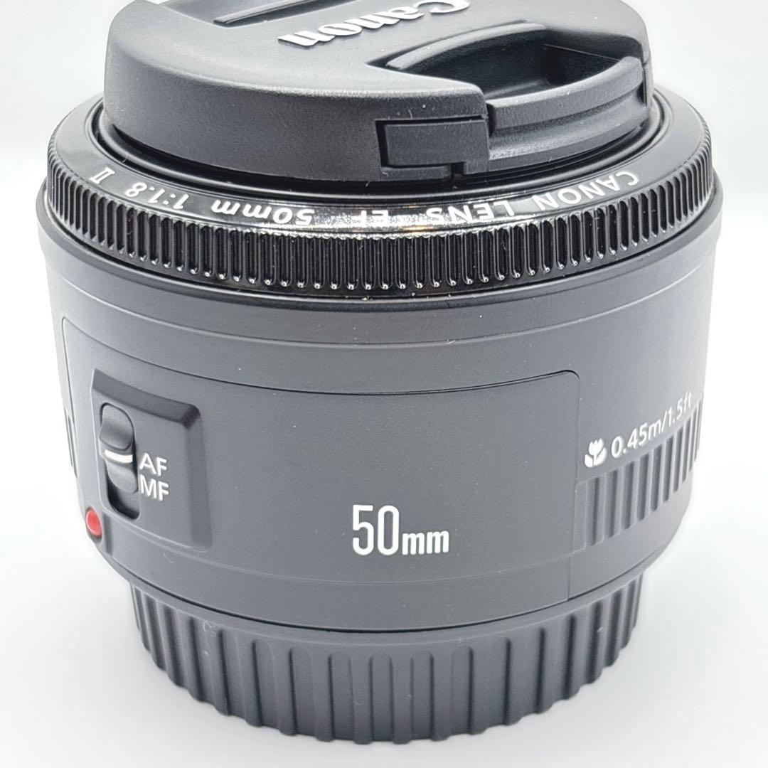 Canon 50mm f/1.8 II 単焦点レンズ キヤノン　レンズ　カメラ