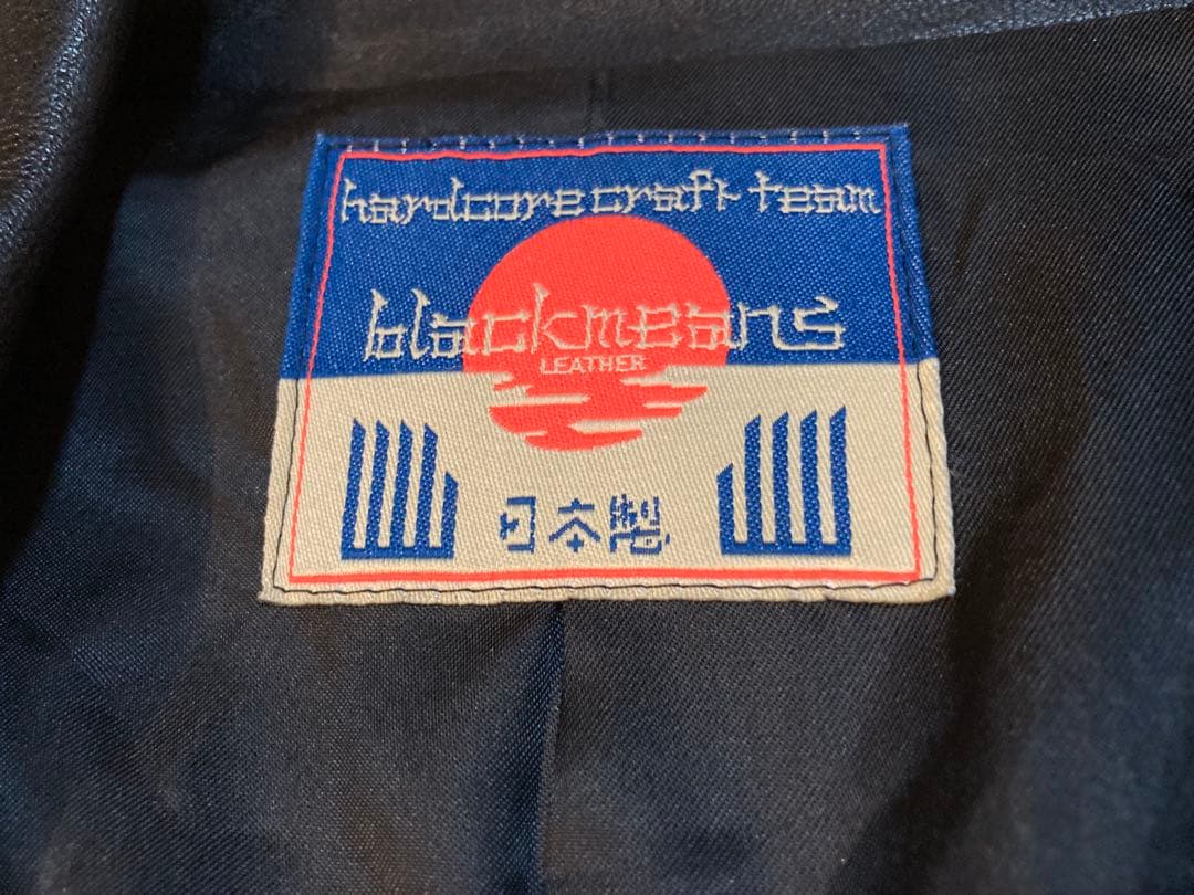 blackmeans レザージャケット ブラックミーンズ