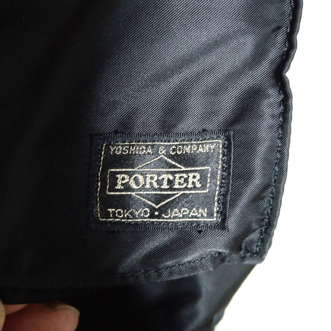 【美品】 PORTER TANKER HELMETBAG 2way BLACK