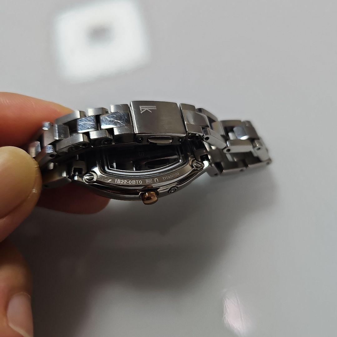 セイコールキア　ソーラー電波時計