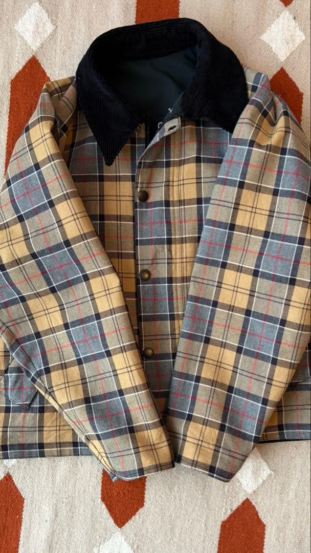 最終価格　Barbour バブアー　別注　リバーシブルブルゾン　size38