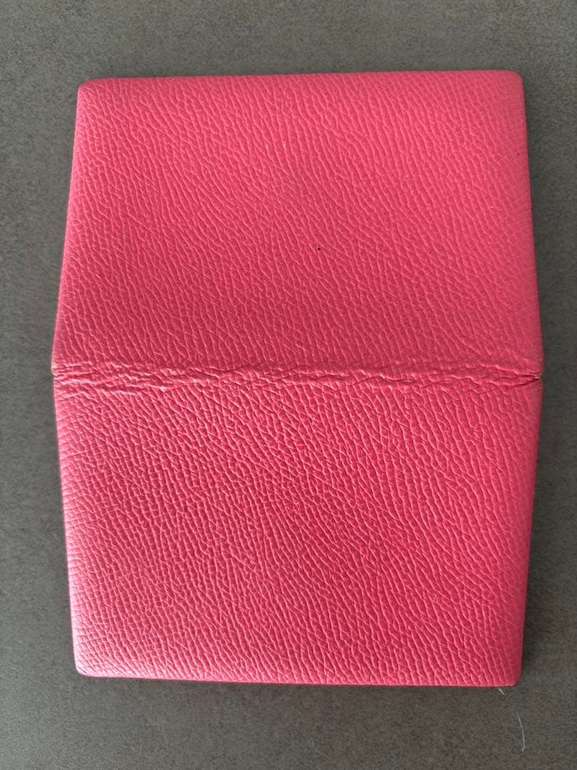エルメス 名刺入れ カード入れ　カードケース　ピンク