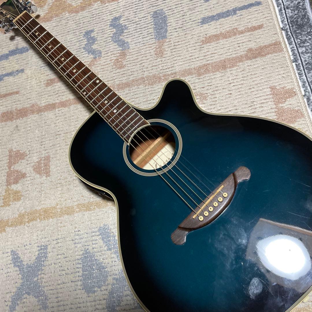 ダークブルー アコースティックギター