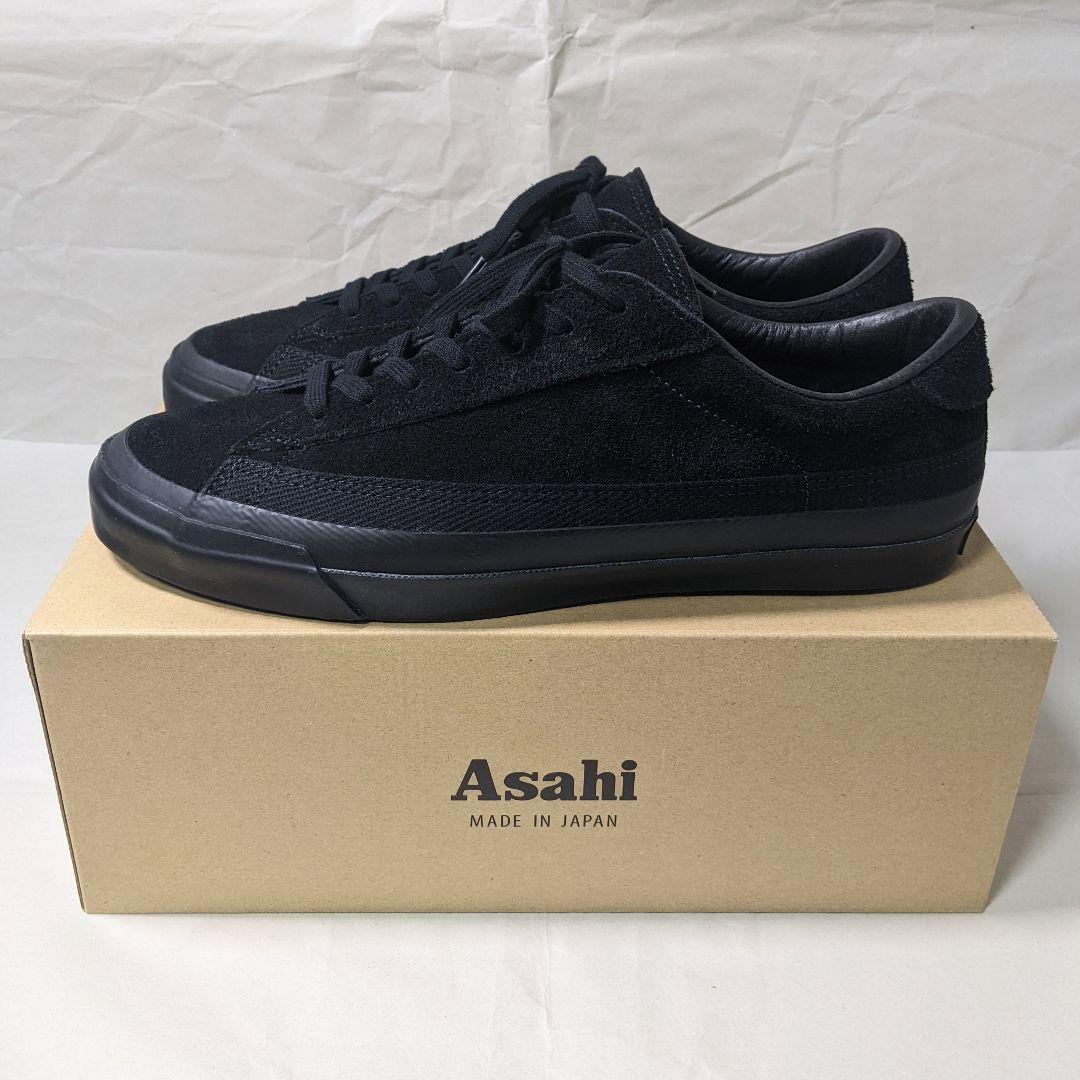 【廃盤】Asahi BELTED LOW SUEDE 26.5cm ブラック