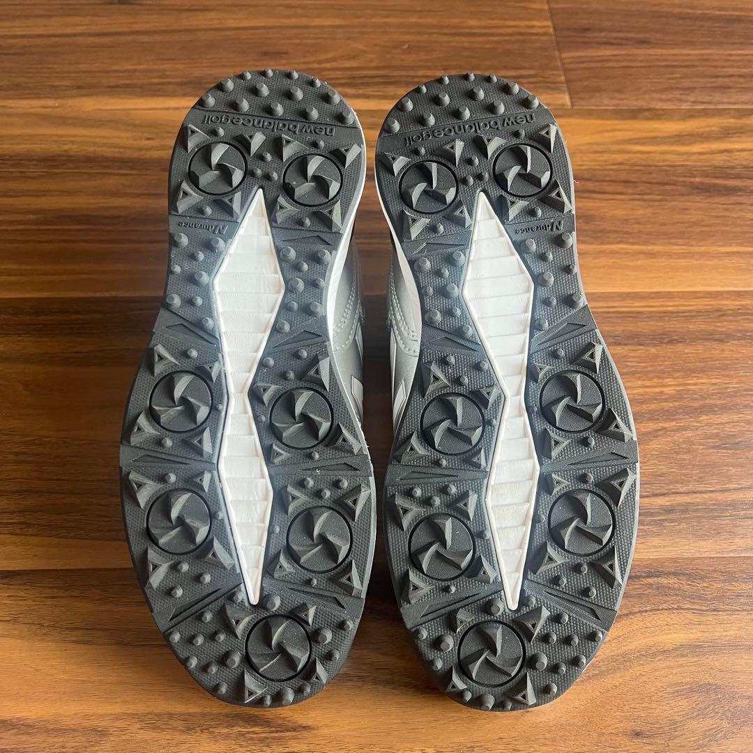 New Balanceニューバランス　ゴルフシューズ　24cm シルバー