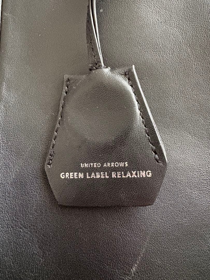 UNITED ARROWS トートバッグ ネイビー（限りなく黒に近い）