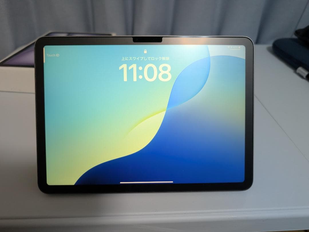 ipad air m2 128gb グレイ　ケース、フィルム付き