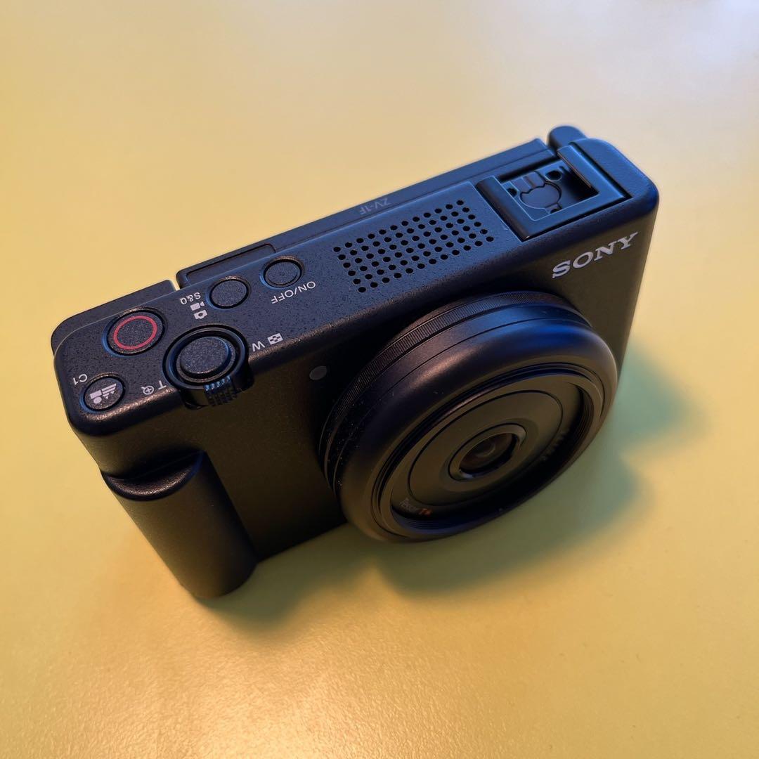 VLOGCAM ZV-1F 超広角単焦点レンズ一体型カメラ 付属品付きBlack