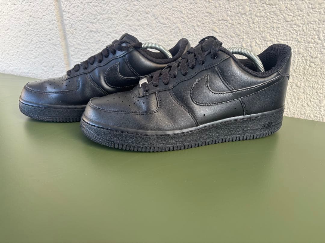 NIKE エアフォース1 ブラック　黒　26.5センチ