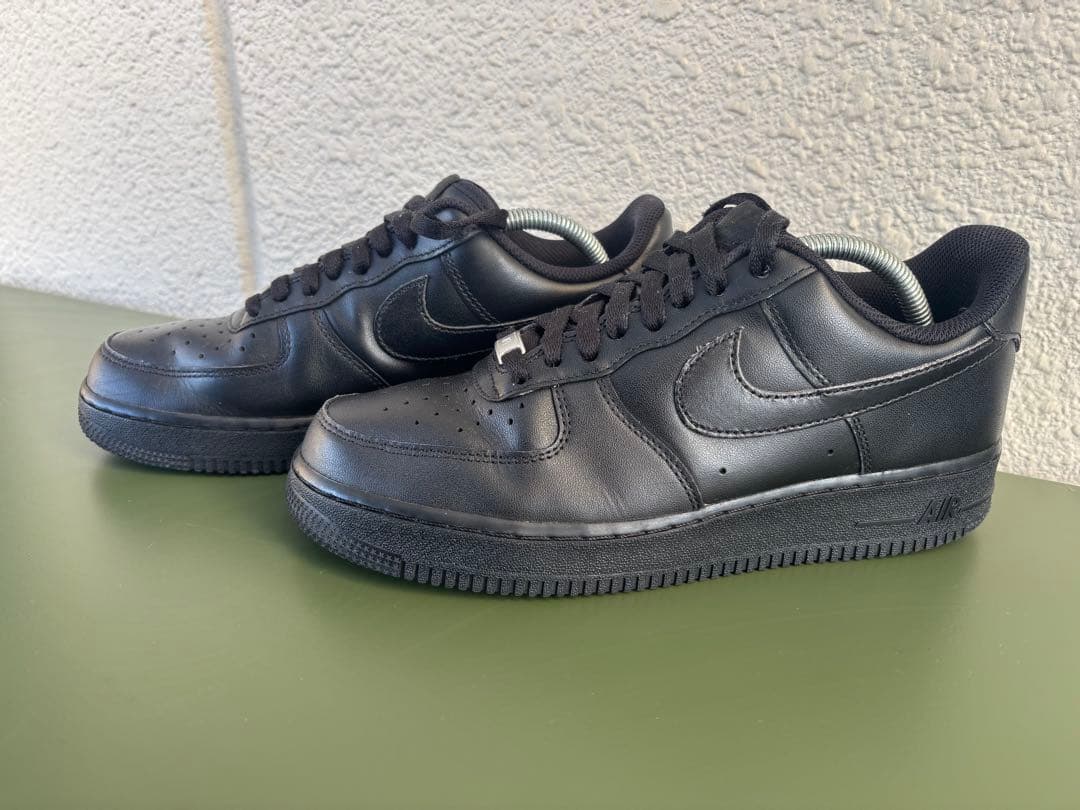 NIKE エアフォース1 ブラック　黒　26.5センチ