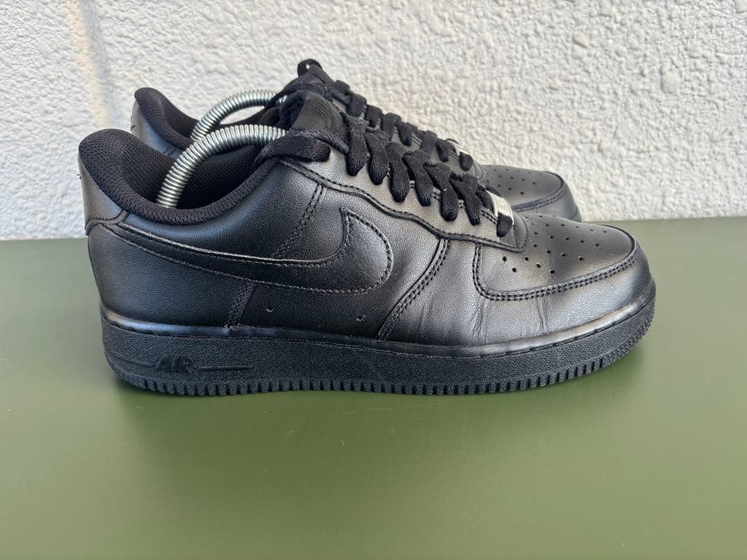 NIKE エアフォース1 ブラック　黒　26.5センチ