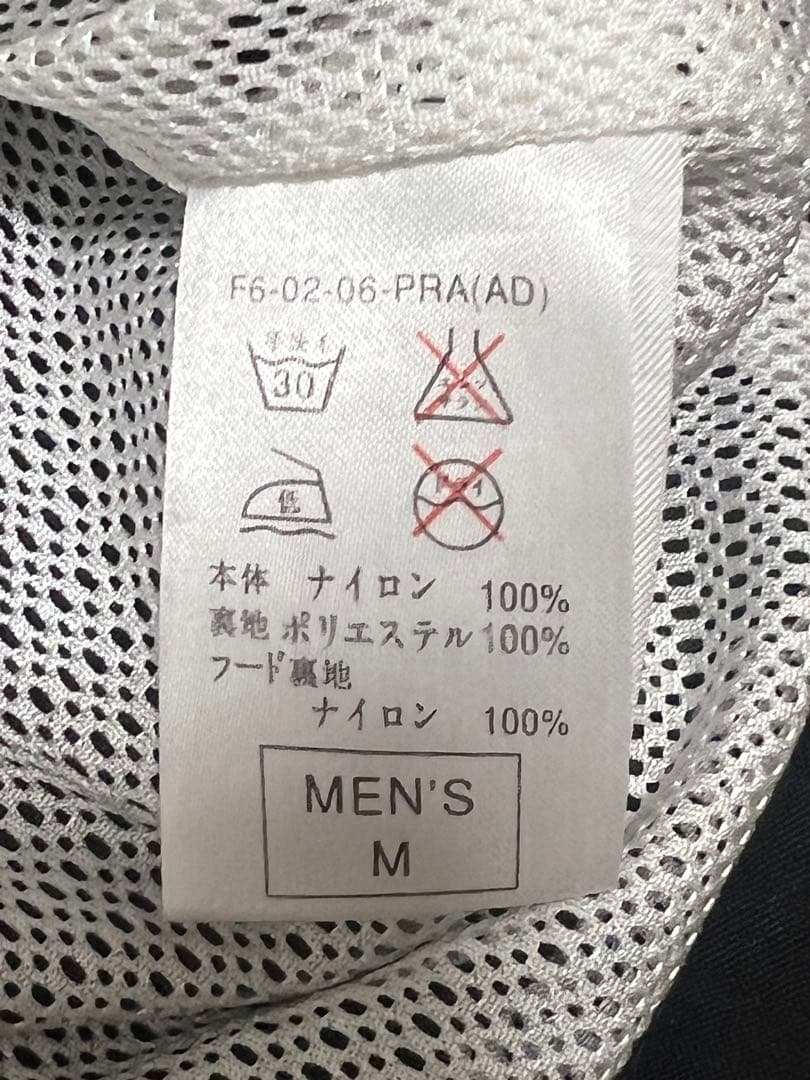 90s 銀タグ NIKE anorak parka M black