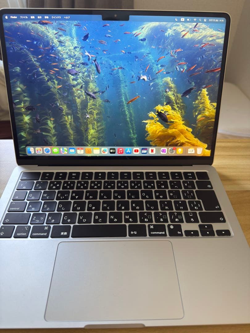 MacBook Air M2 2022 スターライト　保証付き