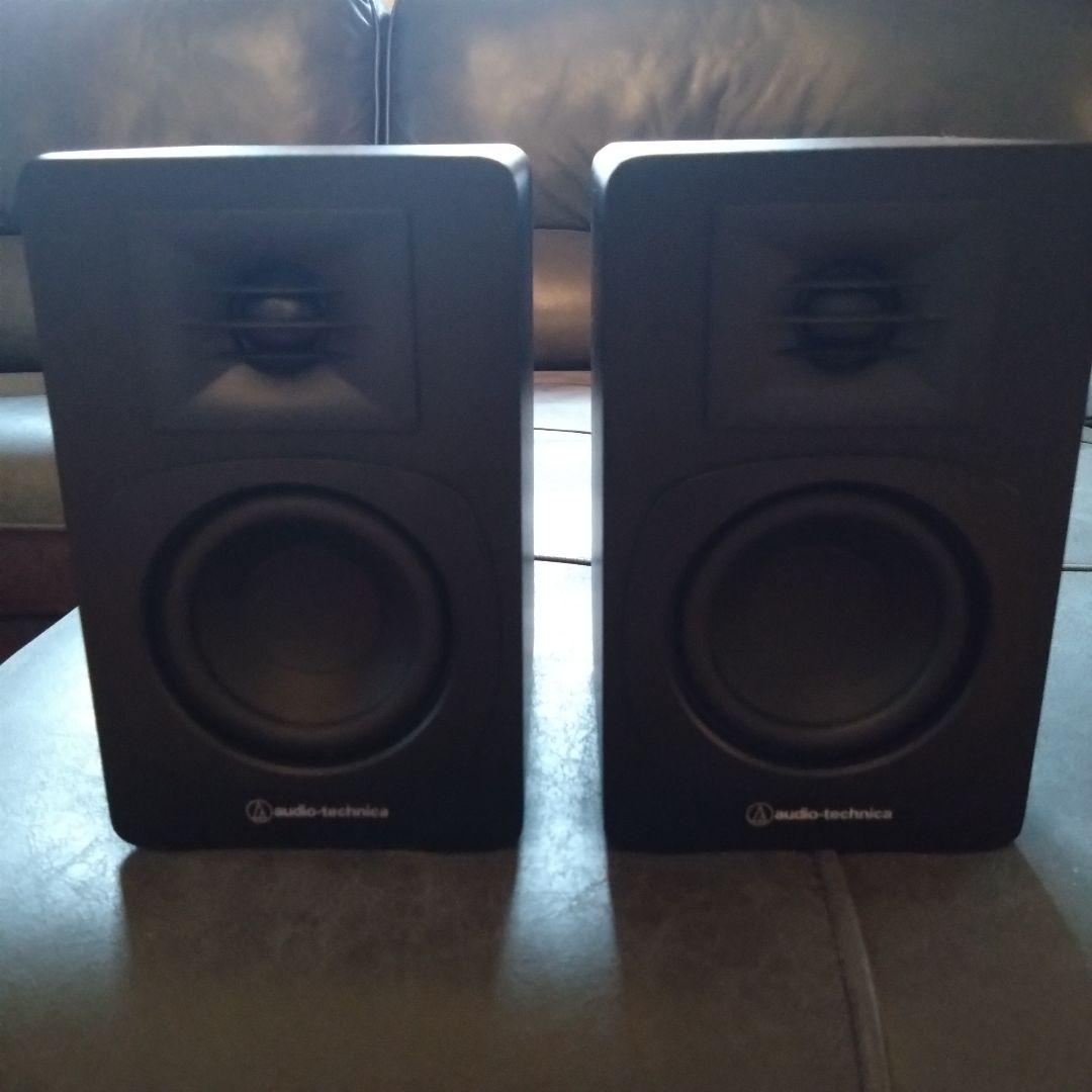 audio-technica アクティブスピーカー ブラック ペア