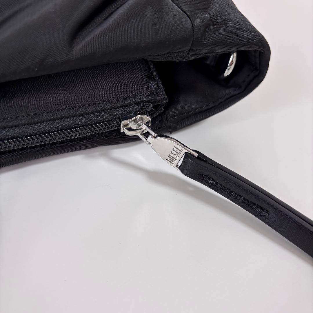 DIESEL ディーゼル トートバッグ ショルダーバッグ ブラック 未使用 美品