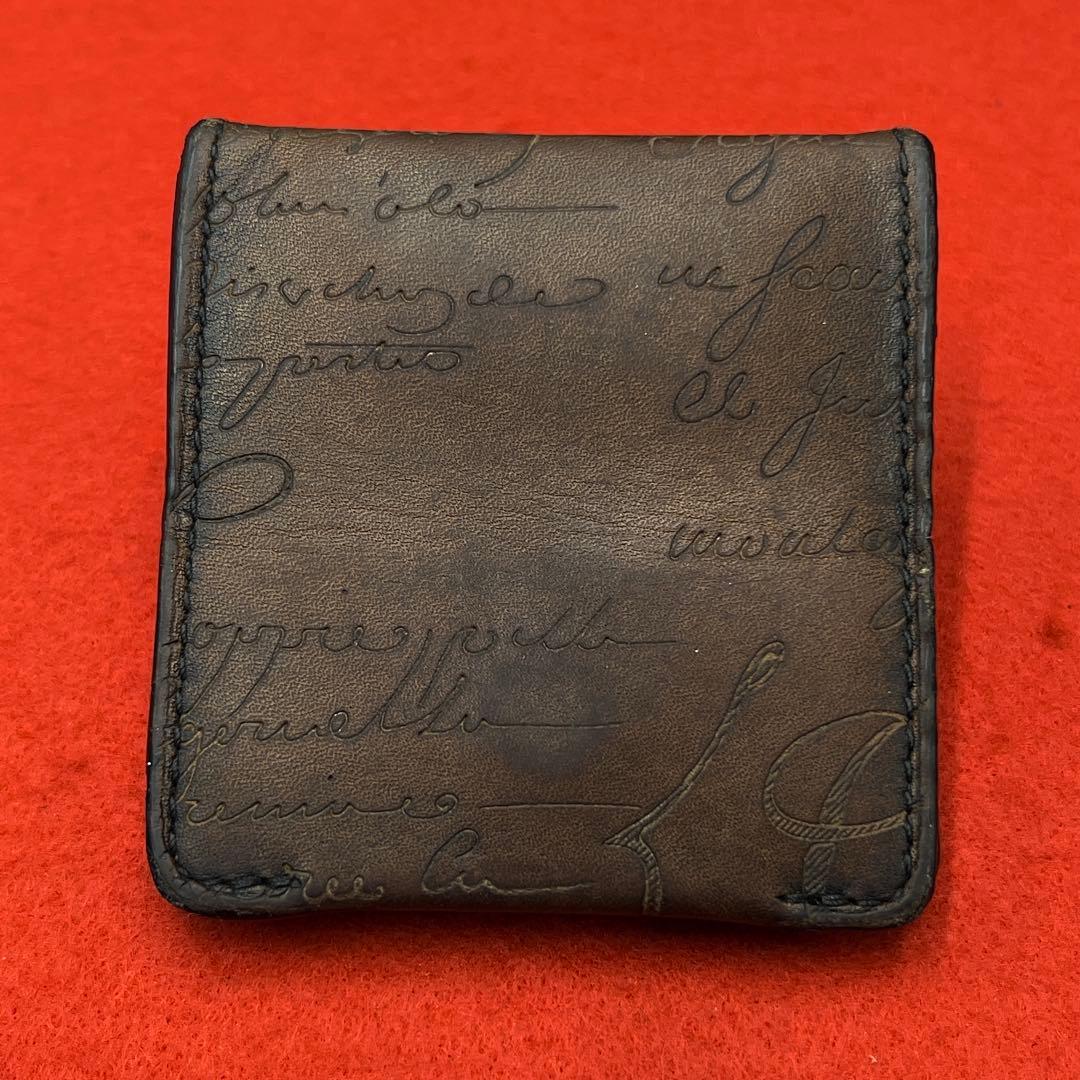 ベルルッティ ケース 小銭入れ レザー 革 ダークブラウン 濃茶
