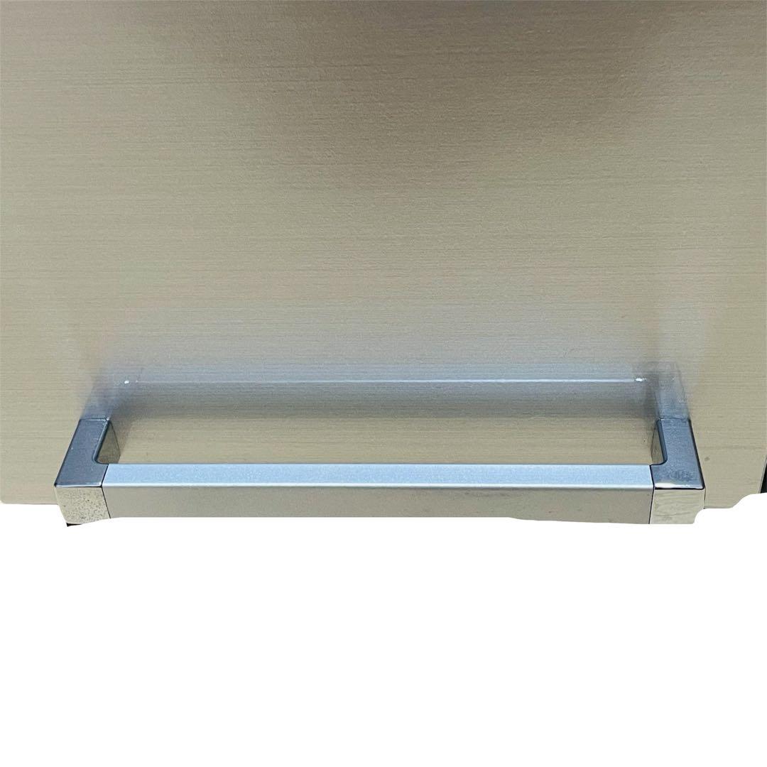 ディノス 冷蔵庫上 キッチンストッカー シルバー　隙間収納　キッチン用品収納